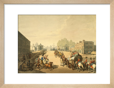 Entrance from Mile End or Whitechapel Turnpike 1798