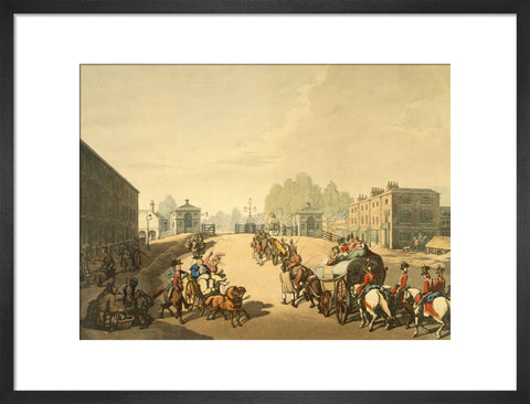 Entrance from Mile End or Whitechapel Turnpike 1798