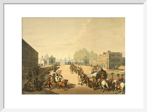 Entrance from Mile End or Whitechapel Turnpike 1798