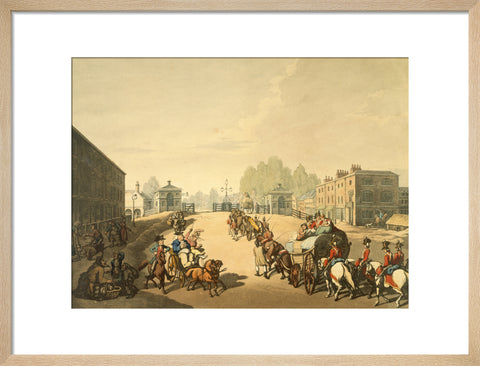 Entrance from Mile End or Whitechapel Turnpike 1798