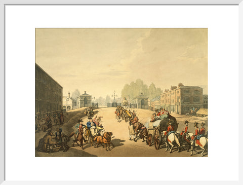 Entrance from Mile End or Whitechapel Turnpike 1798