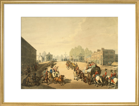 Entrance from Mile End or Whitechapel Turnpike 1798