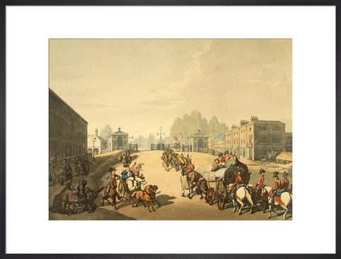 Entrance from Mile End or Whitechapel Turnpike 1798