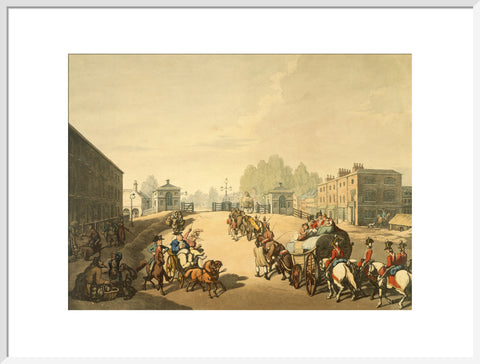 Entrance from Mile End or Whitechapel Turnpike 1798