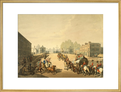 Entrance from Mile End or Whitechapel Turnpike 1798