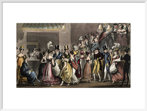 Tom and Jerry in the Saloon at Covent Garden 1821