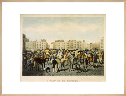 A View in Smithfield on a Friday afternoon 19th century