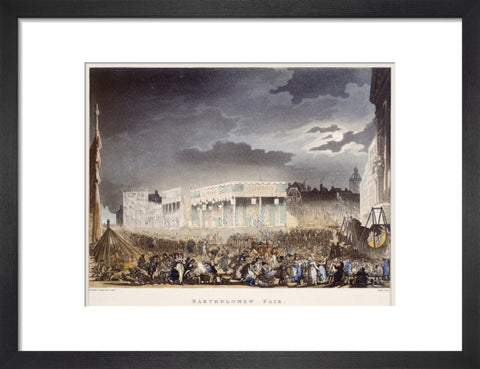 Bartholomew Fair Smithfield 1808