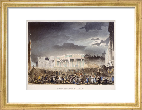 Bartholomew Fair Smithfield 1808