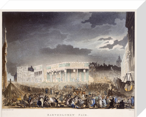 Bartholomew Fair Smithfield 1808