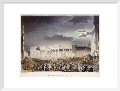 Bartholomew Fair Smithfield 1808