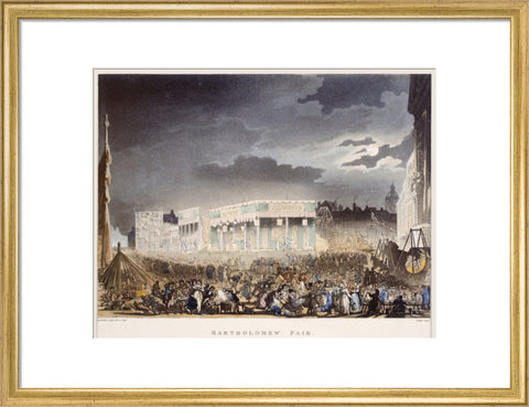 Bartholomew Fair Smithfield 1808