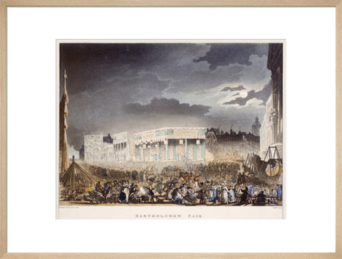 Bartholomew Fair Smithfield 1808