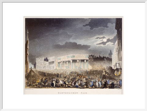 Bartholomew Fair Smithfield 1808