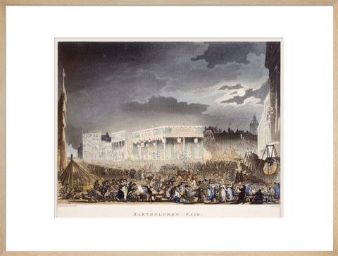 Bartholomew Fair Smithfield 1808