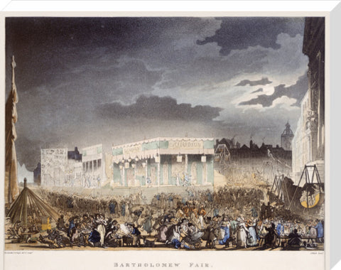 Bartholomew Fair Smithfield 1808