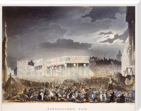 Bartholomew Fair Smithfield 1808