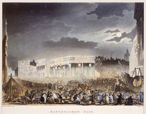 Bartholomew Fair Smithfield 1808