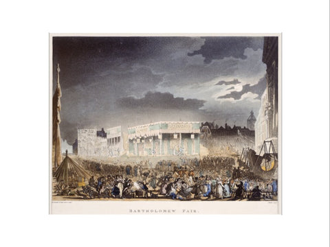 Bartholomew Fair Smithfield 1808