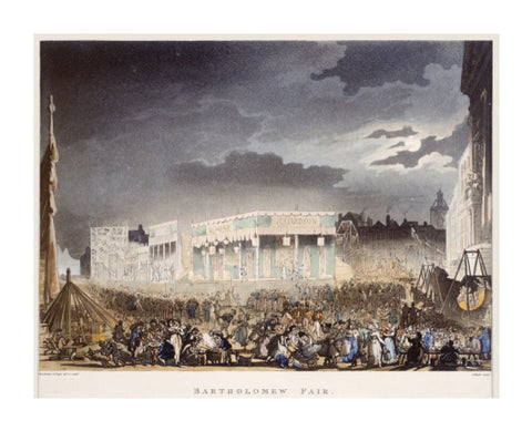 Bartholomew Fair Smithfield 1808