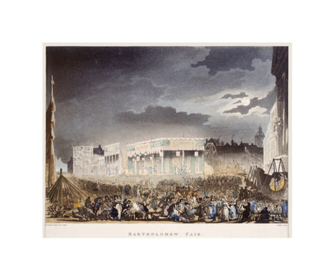 Bartholomew Fair Smithfield 1808