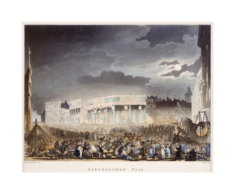 Bartholomew Fair Smithfield 1808