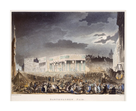 Bartholomew Fair Smithfield 1808