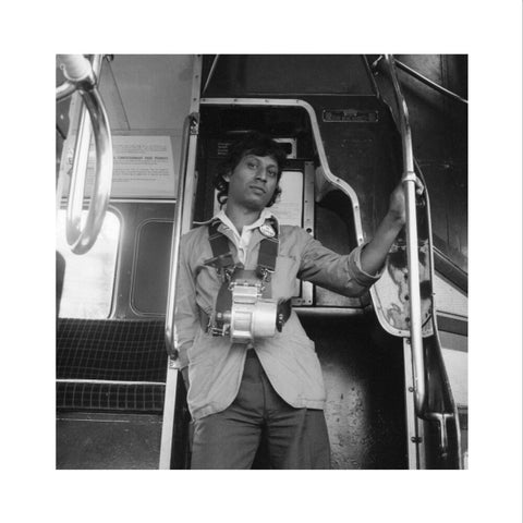 A London Transport bus conductor 20th century