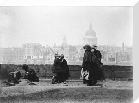 St Paul's from Bankside 1893