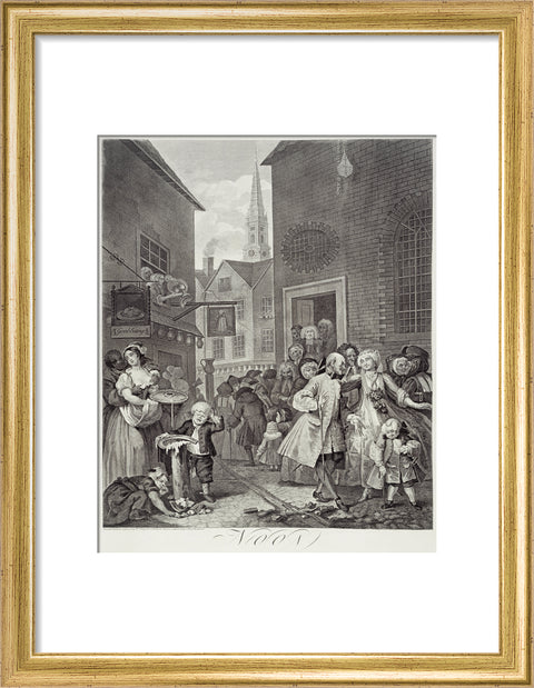 The Four Times of the Day Noon 1738
