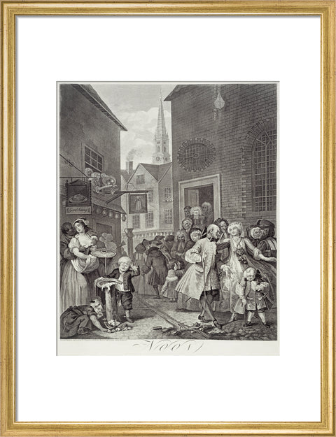 The Four Times of the Day Noon 1738