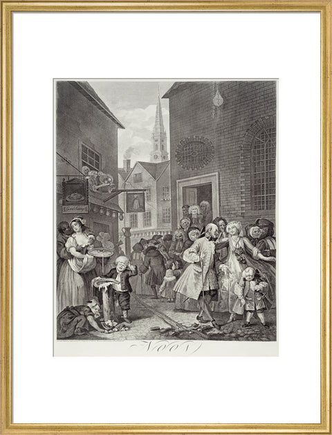 The Four Times of the Day Noon 1738