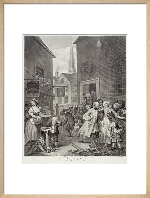 The Four Times of the Day Noon 1738