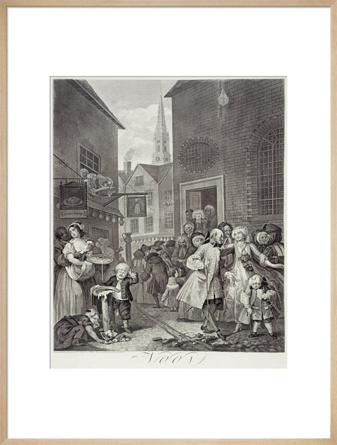 The Four Times of the Day Noon 1738