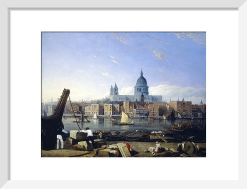 The City from Bankside 19th century