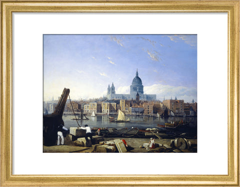 The City from Bankside 19th century