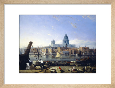 The City from Bankside 19th century