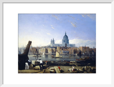 The City from Bankside 19th century