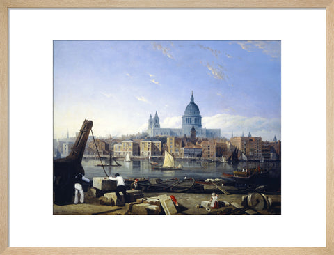 The City from Bankside 19th century