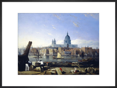 The City from Bankside 19th century