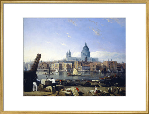 The City from Bankside 19th century
