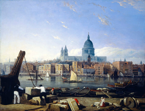 The City from Bankside 19th century