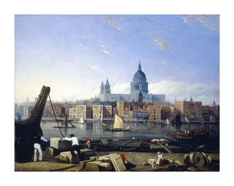 The City from Bankside 19th century