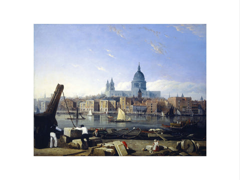 The City from Bankside 19th century