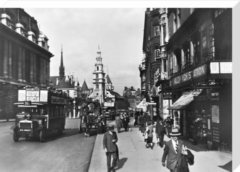 Strand looking east 20th century