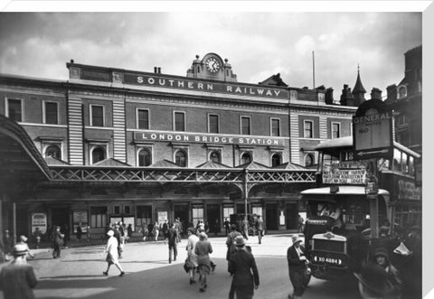 London Bridge Station 20th century