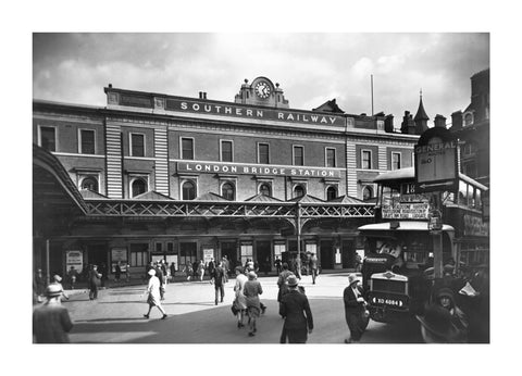 London Bridge Station 20th century