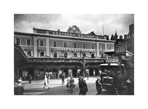 London Bridge Station 20th century