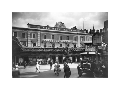 London Bridge Station 20th century