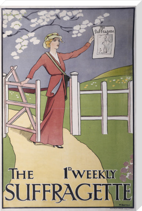 Advertising The Suffragette 1912